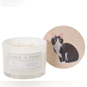 Sand + Paws 12 oz. Cat Gogi Berry Candle - 2-Wick